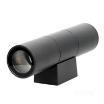 Garden wall lamp 2xGU10 IP54 black