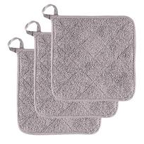 Microwave Oven Gloves Kitchen High Temperature -Scalding Thick Cotton Gloves (Set Of 2) One Size