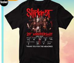 Slipknot Band 29th Anniversary 2024 T-Shirt XXXXL