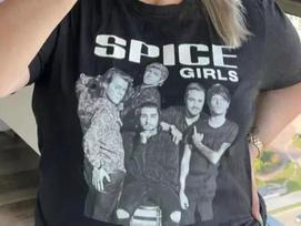 ONE DIRECTION , Spice Girls Bootleg Tee,Gift For Men Women Shirt M