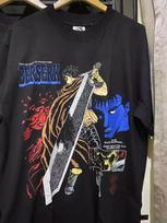 Vintage 90's Berserk Guts Anime Movie Black Unisex T-Shirt Reprint S-5XL Unisex T-Shirt XXL