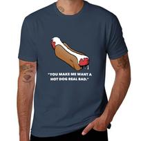 Hot Dog Tshirt Breathable Gym Short Sleeve Tshirt S