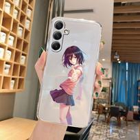 Anime animacinių filmų raštuotas minkštas skaidrus silikoninis dėklas, skirtas Samsung A55 M35 S24 Xiaomi Redmi Note 13 Poco C65 iPhone fotoaparato smūgiams atsparus apsauginis dangtelis Samsung Galaxy A11