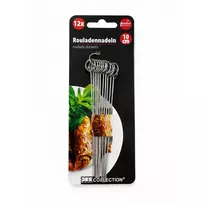 Maisto iešmeliai 10 cm, 12 vnt. nerūdijantis plienas