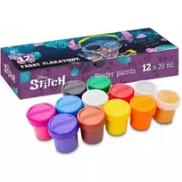 Guašas STITCH 12 spalvų 20ml indeliuose