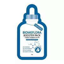 Drėkinamoji ir skaistinamoji lakštinė veido kaukė su biomeflora kompleksu SKIN PLANET, 25 g