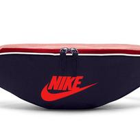 Nike Heritage Polyester Fanny Pack Unisex Blue Black Casual BA5750-498