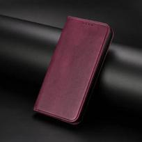 S25 FE 5G 2025 Flip Case For Samsung Galaxy S25 Ultra RFID Leather Wallet Funda For Galaxy S25 Plus S 25 Edge Magnetic Cover SAMSUNG S25 vyno raudonos spalvos