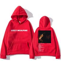 Lizzy McAlpine Hoodie Graphic Printing Harajuku Fleece Sweatshirt With Hooded Gothic Retro Clothes moletom Comfortable Pullovers S