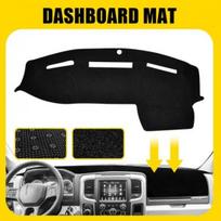 For 10-18 Dodge Ram 1500 Dashboard Pad Dash Cover Mat DashMat Black Anti-slip EV