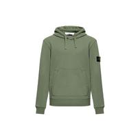Stone Island Compass Motif Detail Hoodie Sage Men Tops Green 101564151-V0055 XXXL