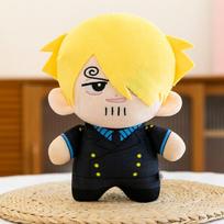 20cm One Piece Anime Model Ace Zoro Sanji Luffy Dress-up COS Cute Doll Toys Collectible Birthday Gift Durable High Quality 20cm