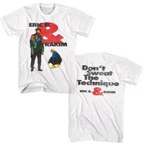 Eric B & Rakim Don't Sweat The Technique Men's T shirt Hip Hop Rap Music 4XL