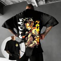 Ace One Piece Anime T Shirt Men Women Cotton Short Sleeve Tee Summer Tops Oversized Streetwear Casual Graphic Tees 2026 New Y2k S