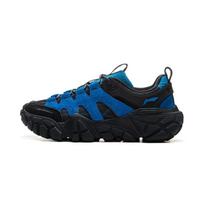 Li Ning Sand Dune Cushioning Slip Resistant Abrasion Resistant Breathable Height Increasing Low top Casual Shoes Men's AGCU435-4 44