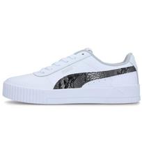 (WMNS) PUMA Carina L Snake FS 'White' Women's 382384-02 EU 36
