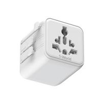 MOMAX Dual AC Ultra Mini Universal Travel Adapter CN plug (adapter included)