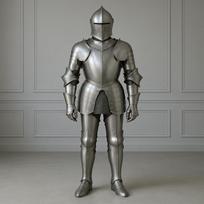 Dėvimas plieninis riterio šarvų pilnas viduramžių kostiumas LARP Cosplay kostiumas S,M,L,XL gray