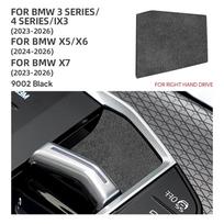 Suede Pavarų svirties apykaklė BMW 3 4 serijai G20 G28 G22 G23 G26 iX3 G08 X5 G05 X6 G06 X7 G07 2023-2026 LHD RHD LHD Black 9002 juoda