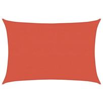 vidaXL Uždanga nuo saulės, terakota spalvos, 4x6m, HDPE, 160g/m²
