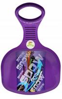 APPLE SLIDE SLEDGE for sliding ON THE SNOW XXL colorful sled PURPLE