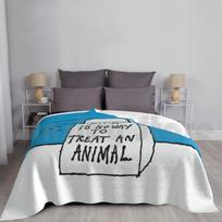 Blanket Life. 1879 Vonnegut Kurt Vonnegut Literature Books Reading Nerd Slaughterhouse 5 Life Size: 75*100cm, Weight: 230 GSM