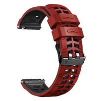 22mm Smartwatch Strap For Zeblaze Stratos 2 / For Zeblaze Stratos 3 Watch Band Bracelet Wriatband Accessories Other 22mm width raudona juoda spalva