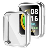Plating TPU Protector Case For Xiaomi Mi Watch Lite 2 Watch Case Full Screen Protective Shell Cover Case For Redmi Watch 2 lite