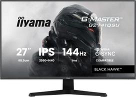 Monitor iiyama g-master g2741qsu-b1 black hawk 27 wqhd ips 1ms 144hz flicker free g-sync czarny