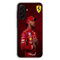 Coque Pour Samsung Galaxy A56 Lewis Hamilton Official Ferrari Wallpaper Maniacase