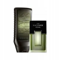Avon - Black Suede Real cosmetics set (EDT 75ml + shower gel)