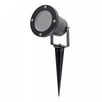 Garden lamp, 1xGU10, IP65, black, driven in