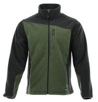 24H Work Fleece COMFORT PLUS SARA M Black-Yellow Reflective