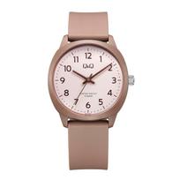 Citizen QQ 10 ATM water-resistant lightweight easy-to-read dial simple V52A-503VK brown