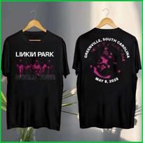 Linkin Park From Zero Tour 2025 Greenville SC Two Sided Unisex T-Shirt S