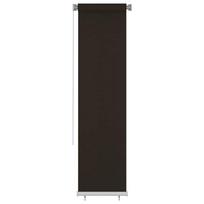 vidaXL Lauko roletas, 65 (plotis) x 230 (aukštis) cm, rudos spalvos, HDPE