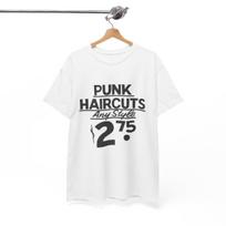 Punk rock 50's haircut T shirt, Music band punk rock metal Unisex Shirt Unisex T-Shirt M