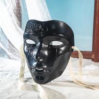 Party Supplies Mask Male Beautiful Anime Cosplay Props Novelty Ancient Style Face Mask  Club Style2