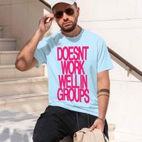 2026 New Model Adla Esnt Well In Groups Tee Short Sleeve Cotton Male Tshirts Fashion Casual Unisex Streetwear Unisex Clothing P S
