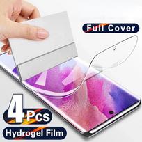 4 vnt. hidrogelio plėvelė, skirta Samsung Galaxy S23 S22 S21 S24 Ultra Plus A52S 5G A55 A73 A54 A53 A15 A25 A35 S20 FE S10 Plus 5G For Samsung A12