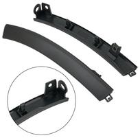 2pcs Front Bumper Wheel Fender Molding Trim Left & Right For Honda 2007-2011 gray