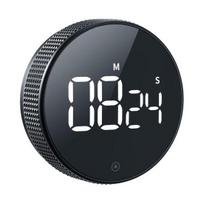 LED Kitchen Timer Magnetic Countdown Clock for Cooking Baking Adjustable