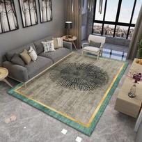 Light Luxury Abstract Area Rug Machine Washable Carpet for Living Room,Bedroom or Kids Room – Customizable Floor Mat, Home Decor 60*90cm