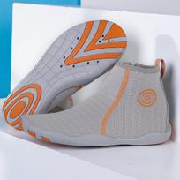 Summer Men River Barefoot Upstream Aqua Shoes Beach Shoes Swimming Non-slip Outdoor Water Unisex Slippers Quick Drying Sport 35 pilka spalva