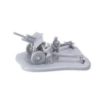 1:72 4D Plastic Assemble Tank SD.KFZ.7/2 Model World War II Model Puzzle Assembling Military Sand Table Toys For Children Gifts