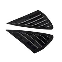 Ford Focus MK2 Hečbekui 2005-2011 Automobilio Galinės Žaliuzės Langų Šoninės Žaliuzių Dangtelio Apdailos Lipdukas Ventiliacijos Gaubtas ABS Anglies Pluošto Priedai Gloss Black