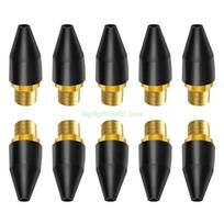 24TE 20 Pcs Air Compressor Blower Nozzle Blow Handguns Rubber Tip Air Nozzle Tip Easy CN