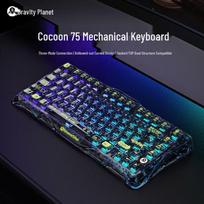 GravaStar Cocoon 75 Tri-Mode Gasket Mechanical Keyboard