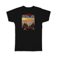 Gift T-Shirt : Borobudur Temple Central Java Indonesia Budda Graphic Indonesian M