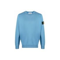 Stone Island Ss22 Solid Color Crew Neck Logo Decorated Casual Long Sleeve Sweatshirt Men sweatshirt Blue 761563051-V0046 M